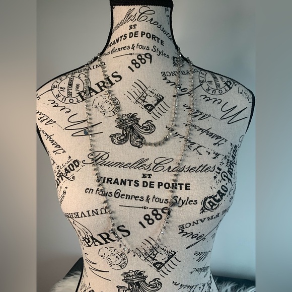 Kinsley Armelle Silver Necklace - Picture 2 of 8